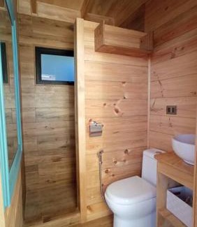 Pelluhue House | Cabaña Orca Lodge Norte frente al mar en Curanipe, Ideal para desconectar en pareja