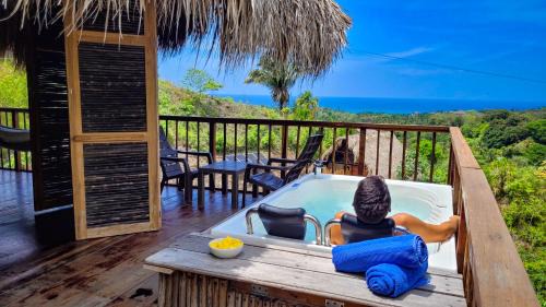 Los Naranjos Ski Chalet | Cabaña vista al mar y jacuzzi privado