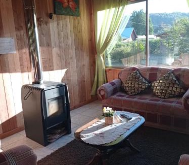 Villarrica Ski Chalet | Cabañas Aitue Kasablanka Cudico en LicanRay