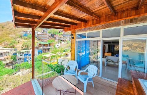 Taganga Apartment | Cabañas Annapurna - jacuzzi privado con espectacular vista