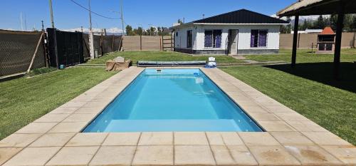 Las Compuertas House | Cabañas Willy verde con pileta climatizada y parque en Mendoza