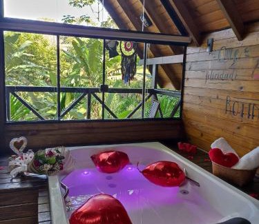 Imarui Ski Chalet | Cabana com Cachoeira Privativa