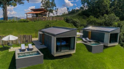 Sete Pontes Ski Chalet | Cabanas Panorama - Vista Incrível na Represa de Bragança Paulista