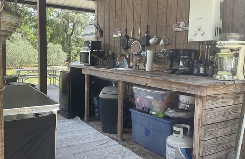 Brookridge RV Rental | Cabin in the Olive Orchard