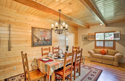 Trinity Center House | Cabin with Backyard Space - half Mi to Trinity Lake!