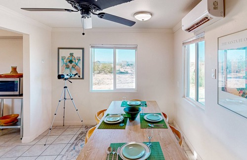 Twentynine Palms House | Cacti Sanctuary with private hot tub & firepit near Joshua Tree