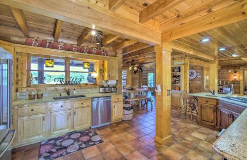 Calhoun House | Calhoun Cabin with River View and Wraparound Deck