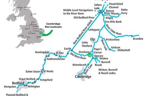 Cambridge City Centre Boat Rental | Cambridge Narrowboats - Beautiful New Moon Narrowboat