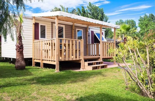 Saint-Pierre-d'Albigny House | Camping du Lac de Carouge * - Mobile home 3 bedrooms & terrace 6 people