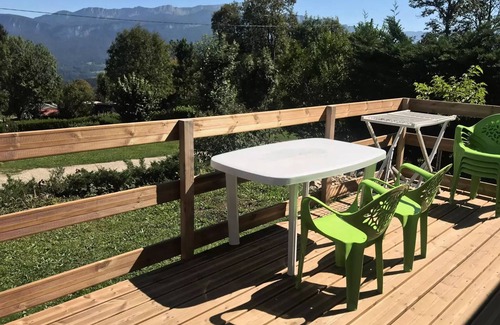Miribel-les-Echelles House | Camping Le Balcon de Chartreuse* - Lilac mobile home 3 rooms 4/6 people