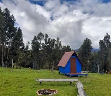 Guatavita Cabin | Camping San Francisco - Cabaña, Teepee & Zona de Camping