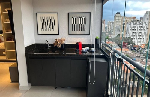 Campo Belo Apartment | Campo Belo - Studio Close to Congonhas Airport with Garage
