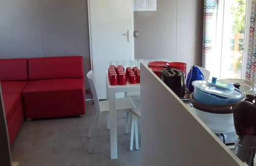 Le Boulou House | Campsite Mas Llinas * - Mobile home Luxury 40 m2 3 bedrooms 2 wc/2 bathrooms - Air conditioning/Dishwasher 6 people