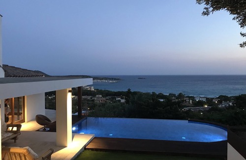 Campulongu Villa | Campulongu, villa with panoramic swimming pool 350 meters from the sea