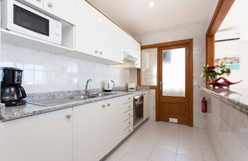 Can Picafort Apartment | Can Picafort apartment first line. 6 pers. WIFI. A/C Terrace facing the sea. 75m2