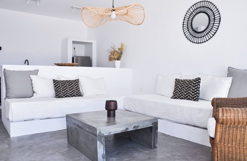 Paros Villa | Canava suite Paros, 65sq.m | Private Pool & Panoramic sea view | "endless blue"