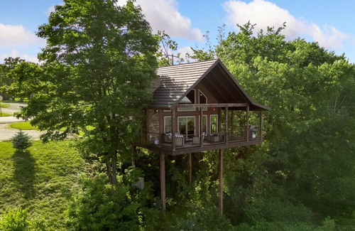 Jasper Cabin | Canyon View Treehouse- Winter Vacation With A View