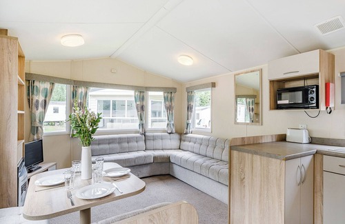 Longridge House | Caravan with one double and own twin.