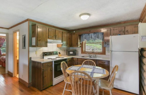 Ellijay House | Carters Lake Lakeside Log Cabin #3 includes free boat slip at the Marina