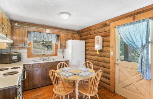 Ellijay House | Carters Lake Lakeside Log Cabin #3 includes free boat slip at the Marina
