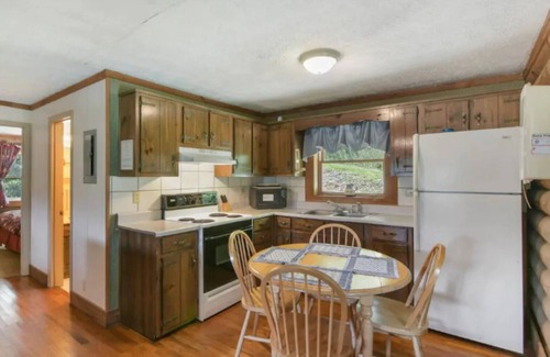 Ellijay Cabin | Carters Lake Lakeside Log Cabin #2 includes boat slip at the marina