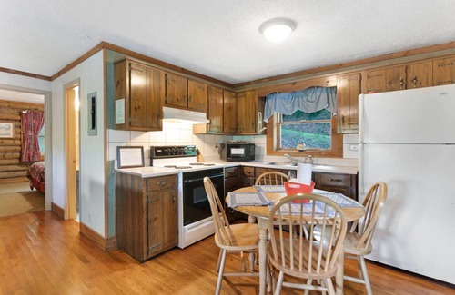 Ellijay Cabin | Carters Lake Lakeside Log Cabin #2 includes boat slip at the marina