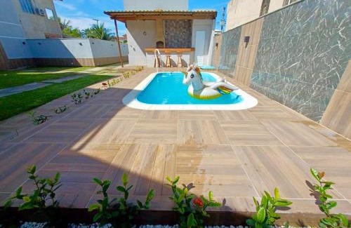 Rio das Ostras House | Casa 2 suítes e piscina em Rio das Ostras há poucos passos do Mar!