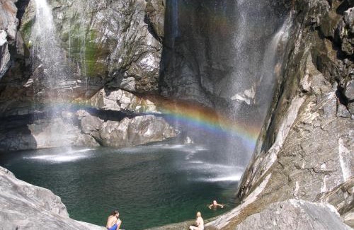 Aurigeno Apartment | CASA ALLA CASCATA House by the Waterfall and Garden of Senses