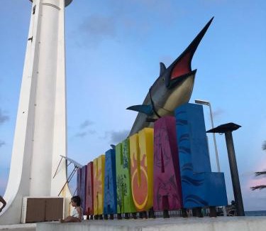 Mahahual Apartment | Casa Atún Mahahual, vista al Mar Caribe