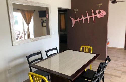 Mahahual Apartment | Casa Atún Mahahual, vista al Mar Caribe