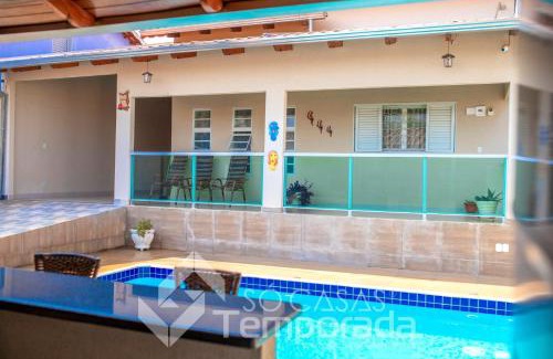Jardim Paraiso House | Casa c/4 quartos e Piscina - Excelente localização