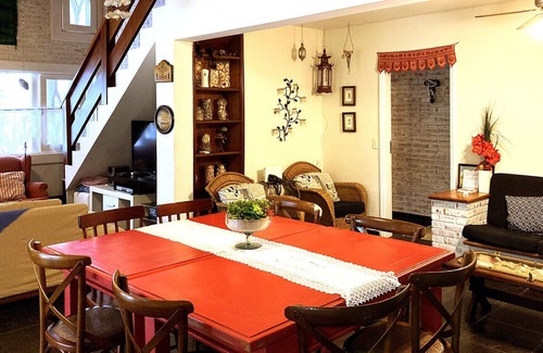 Guaeca House | Casa c Wi-Fi, piscina e churrasqueira - Guaecá/SP