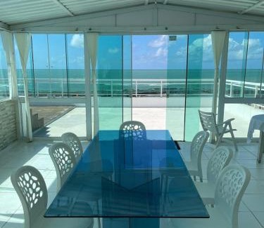 Brasilia Teimosa House | CASA COM PISCINA À BEIRA MAR.