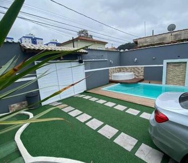 Canto do Forte House | Casa com Piscina Canto do Forte - Praia Grande