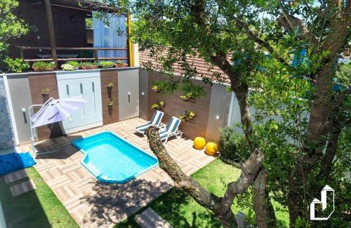 Canto Grande House | Casa com piscina e área de lazer com 08 dormitórios