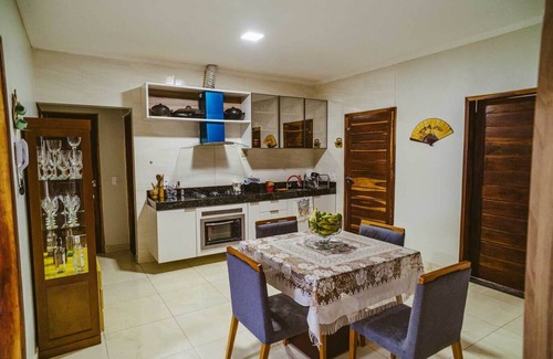 Coqueiro Ski Chalet | Casa com Wi-Fi a 200m da Praia em Luís Correia/PI