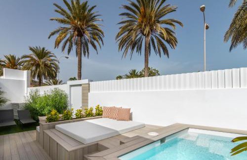 Pasito Blanco Apartment | Casa con jardín para 6 personas en Pasito Blanco