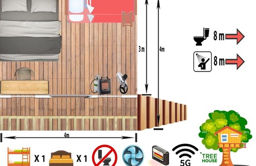 Cuyo House | Casa de Arbol estillo dormis