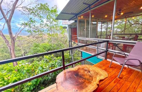 Parrita House | Casa de Cacao, A Treetop Cottage in Cacao Forest!