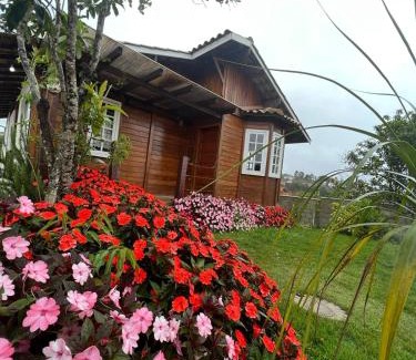 Lavras Novas Ski Chalet | Casa de madeira em Lavras Novas