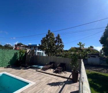 Aritagua House | Casa de praia no condomínio verdes mares km 17