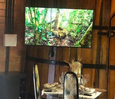 Bento Goncalves Ski Chalet | Casa di Pipa com ofurô