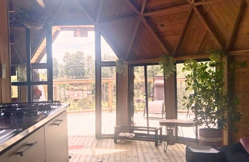 El Penol Cabin | Casa Domo Frente al Lago