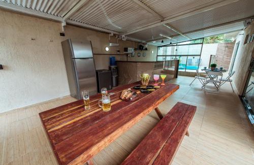 Praia de Jacuma House | Casa em Jacuma, com piscina, 5 suites e fliperama