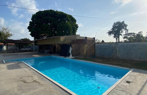 Belem House | Casa Grande Murubira - Swimming pool, barbecue, bikes and volleyball/football arena