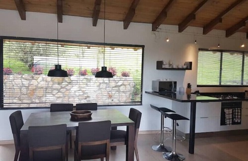 Choconta Cabin | Casa Loma, Modern with a view of the Sisga Reservoir