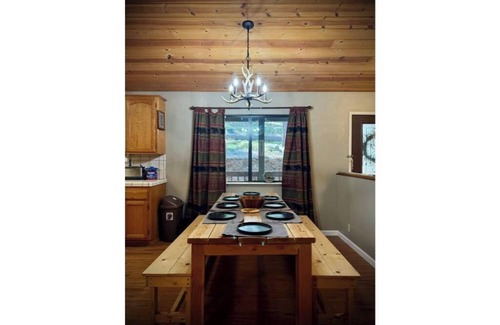 Croft Cabin | Casa Luna swim spa in the woods