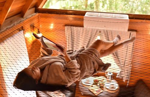 Santa Helena Ski Chalet | Casa na árvore com hidro, piscina, trilha, cavalo