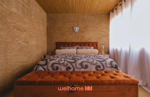 Bezerros House | Casa na pedra em Serra Negra vista para montanha