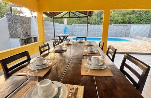 Gamela House | Casa na Praia de Guadalupe,Barra de Sirinhaém, Ilha Santo Aleixo, Pernambuco